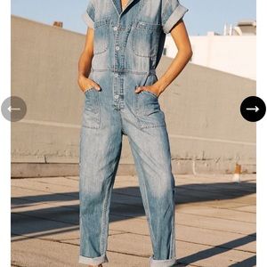 Pistola Grover Denim boilersuit Size XS